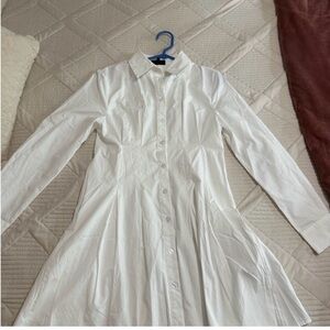 Vici Classic White Long Sleeve Dress